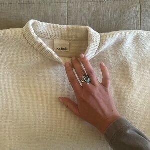 Babaa Crewneck short sleeve knit